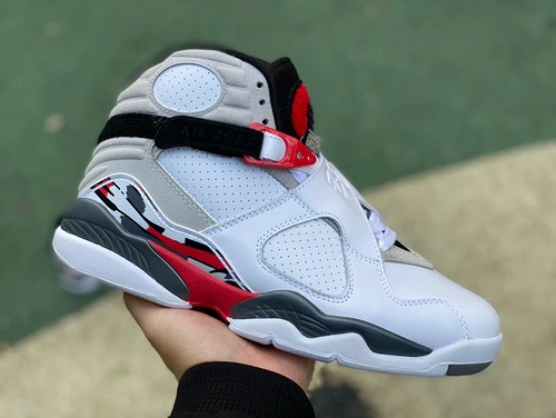 Air Jordan 8 "Hare" White Grey Red 305381-103