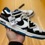 Nike Dunk Low Retro Black White Blue DV0834-101