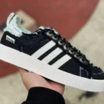 Song For The Mute x Adidas Campus 80s Black White ID4791