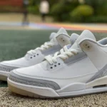 Air Jordan 3 Ivory Retro Hide And Sneak Sneaker FJ9479-100