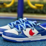 Nike Dunk Low White Blue Red FD9064-110