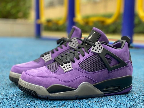 Air Jordan 4 x Travis Scott "Purple Black" AJ4