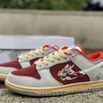 Nike Dunk Low "Year of the Dragon" Grey Red FJ5429-133