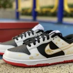 Nike Dunk Low "Year of the Dragon" Black Gold Custom