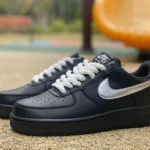 Nike Air Force 1 Black Silver