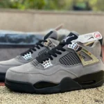 Air Jordan 4 "Liquid Metal" Gray Black AQ9129-002