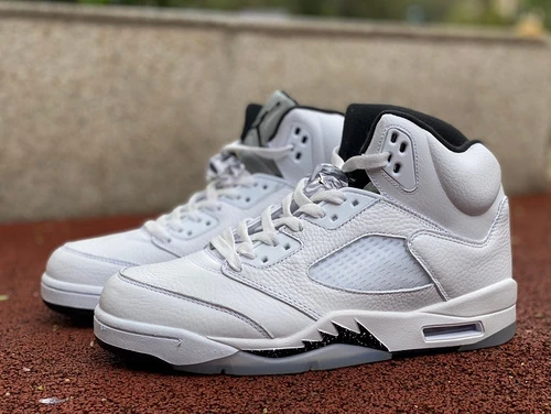 Air Jordan 5 "White Black" DD0587-110