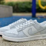 Nike Dunk x Louis Vuitton White Grey Print FC1688-183