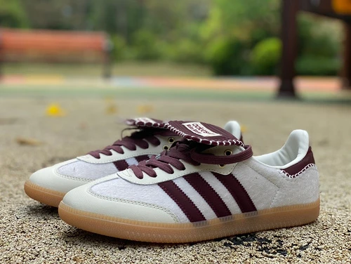 Wales Bonner x Adidas Samba Brown White IE0586