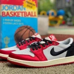 Air Jordan 1 x Trophy Room White Black Red FN043