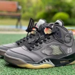 Off-White x Air Jordan 5 "Black" CT