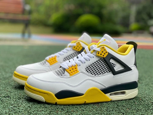 Air Jordan 4 "Vivid Sulfur" AJ4 Cut Piece Version AQ9129-10