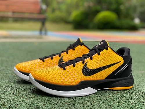 Nike Zoom Kobe 6 Yellow Black 429659-700