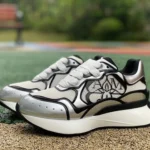 Alexander McQueen Sprint Runner Silver White