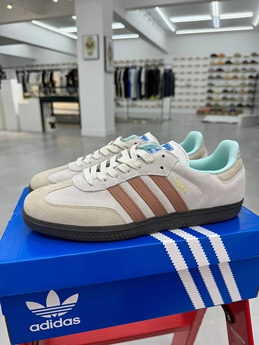 Adidas Samba Vegan Grey Pink ID2047