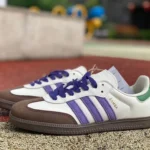 Adidas Samba OG Brown Purple White ID8349