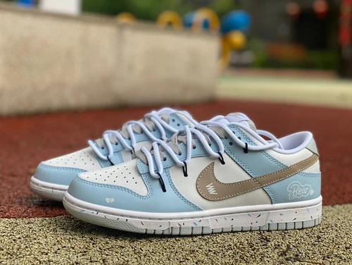 Nike Dunk Low White Blue Brown DV0831-101