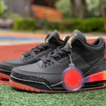 J Balvin x Air Jordan 3 "Rio" Black Rainbow