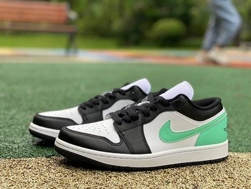 Air Jordan 1 Low White Green 553558-131