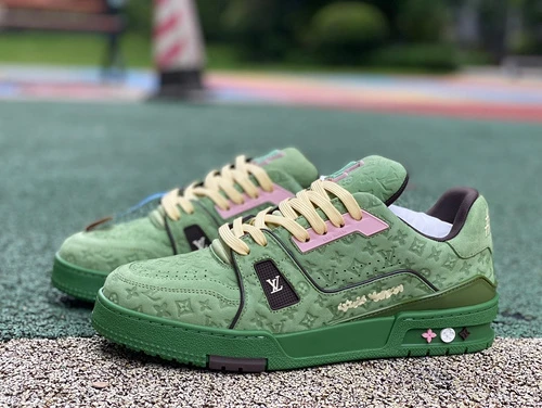 Tyler x LOUIS VUITTON Trainer Green