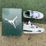 Air Jordan 4 "Oxidized Green" White Green FQ8138-103  S2 Edition