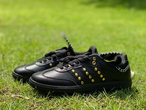 Wales Bonner x Adidas Samba Black Gold