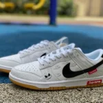 Nike Dunk Low x Supreme White Black Gum XD6188-034