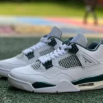 Air Jordan 4 "Oxidized Green" White Green FQ8138-103