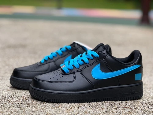 Nike Air Force 1 Blue Black