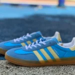 Adidas Indoor Blue Yellow Beige IE2960