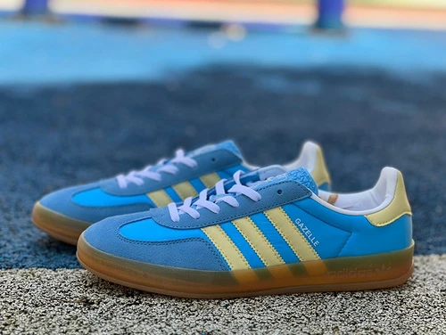 Adidas Indoor Blue Yellow Beige IE2960