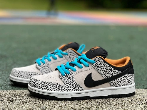 Nike SB Dunk Low "Safari" Grey Black Brown FZ1233-002