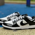 Nike Dunk x Louis Vuitton Black White Patent DQ1098-358