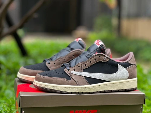 Travis Scott x Air Jordan 1 Low Brown DG 2.0 CQ4277-001