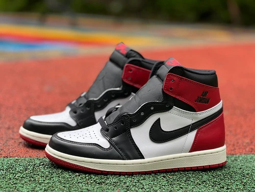 Air Jordan 1 High OG "Black Toe Reimagined" Signature High-Top Sneaker DZ548