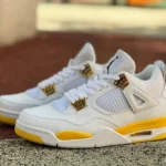 Air Jordan 4 "White Orange" AJ4 AQ9129-101