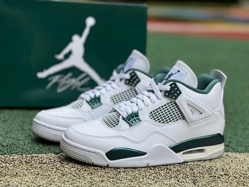 Air Jordan 4 "Oxidized Green" White Green FQ8138-103  LJR Edition