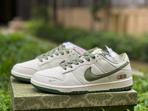 Nike Dunk x Gucci White Green DQ1098-368