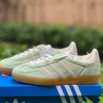 Adidas Gazelle Indoor Green Pink IE2948