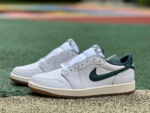 Air Jordan 1 Low OG WMNS "Oxidized Green" White Green Sneakers CZ0775-133