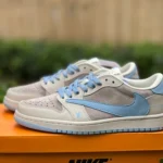 Travis Scott x Air Jordan 1 Low LV Gray Blue LX1988-101