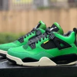 Air Jordan 4 "Manila" Black Green