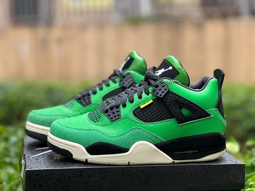 Air Jordan 4 "Manila" Black Green