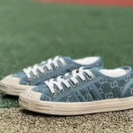 GUCCI Canvas Shoes Blue