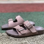 Balenciaga Slides Brown