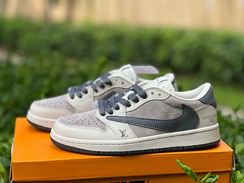 Travis Scott x Air Jordan 1 Low LV Gray LX1988-102