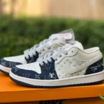 Air Jordan 1 Low LV White Blue Denim SJ9950-003