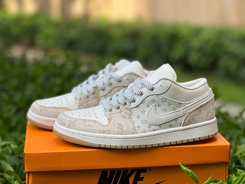 Air Jordan 1 Low LV White Brown SJ9950-002