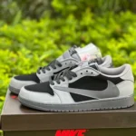 Travis Scott x Air Jordan 1 Low Golf Gray Black DM7866-775