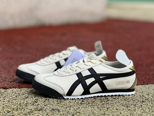 Onitsuka Tiger Mexico 66 Gold Black White